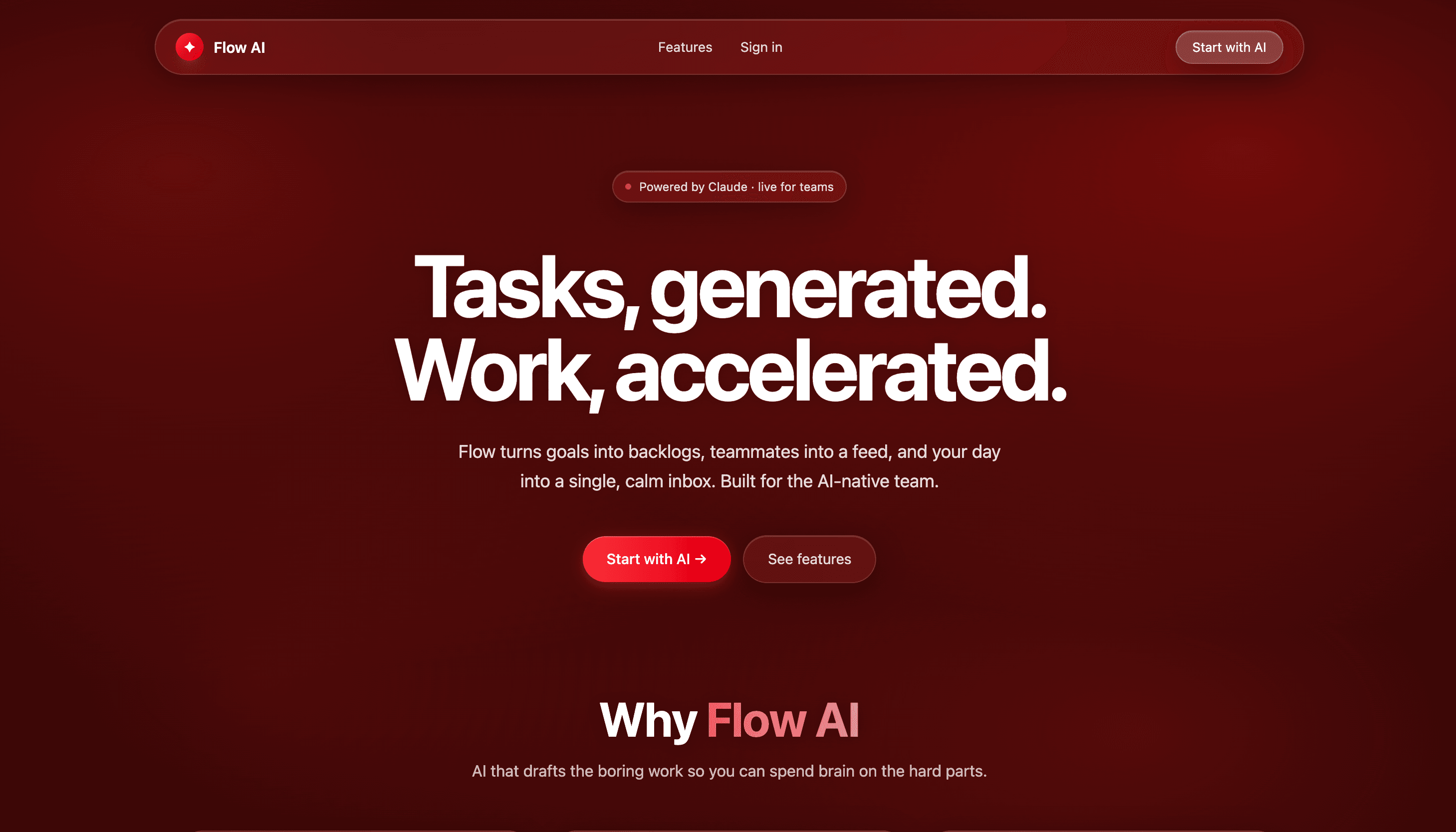 Flow AI screenshot